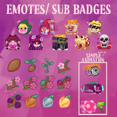 Emotes/ Sub Badges