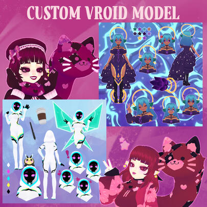 Custom VROID X Nomad Sculpt Model